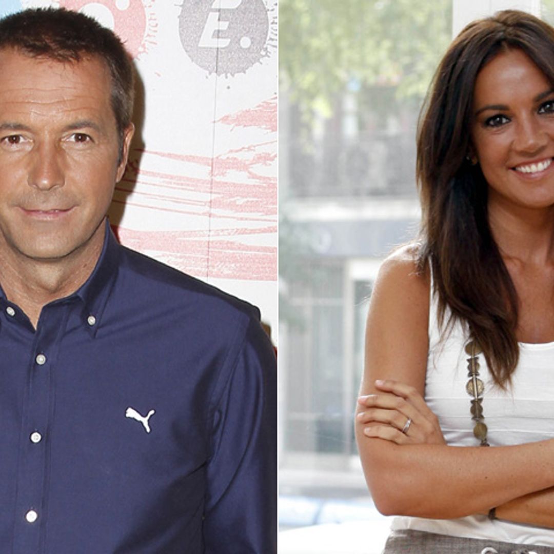 Manu Carreño celebra con Cristina Saavedra su nueva aventura profesional