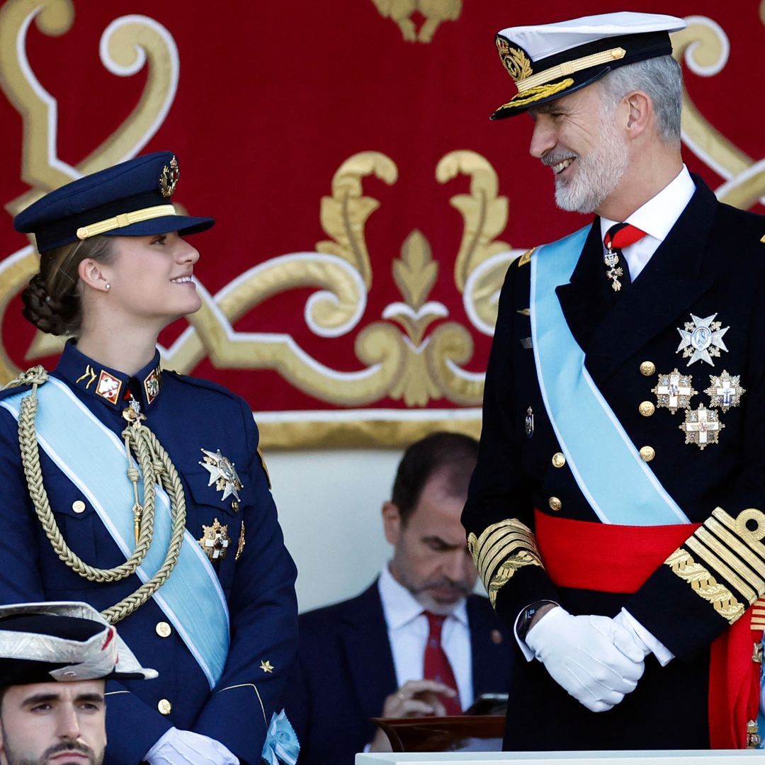 Así ha crecido Leonor como militar en tres desfiles del 12 de octubre: de los nervios al aplomo y la seguridad