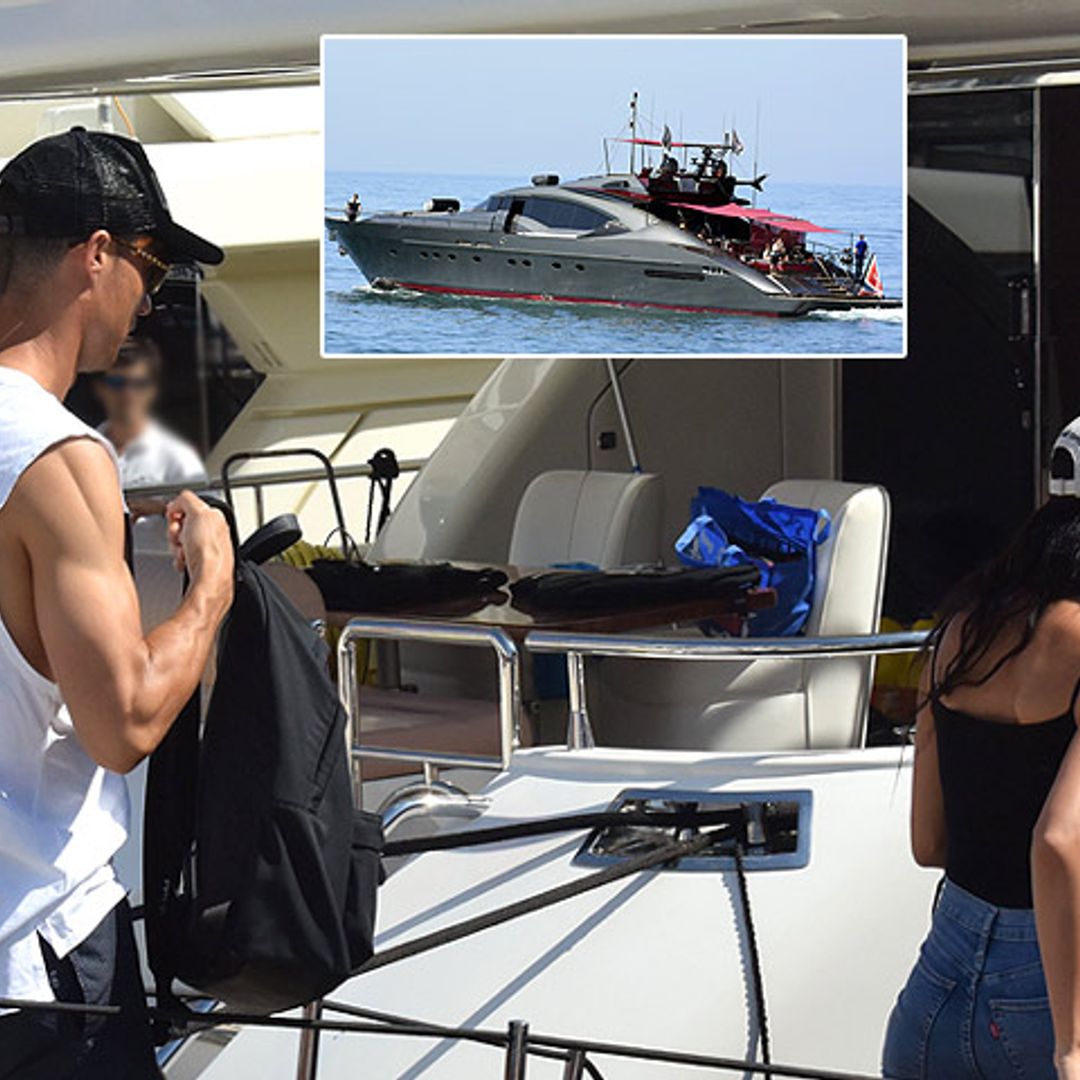 La aventura en alta mar de Georgina Rodríguez y Cristiano Ronaldo