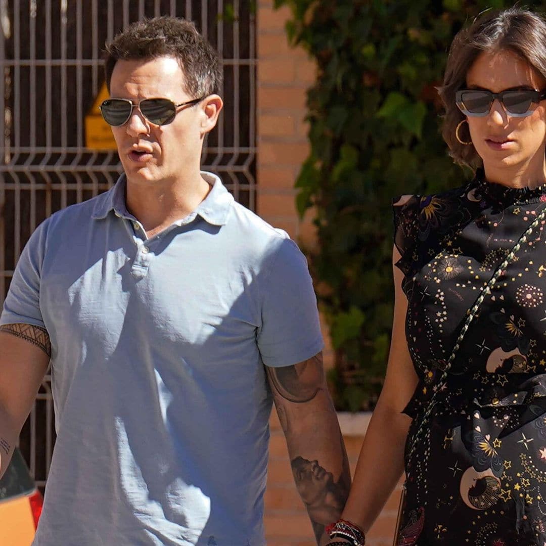 Patricia Pardo y Christian Gálvez, todo amor en la recta final de su embarazo