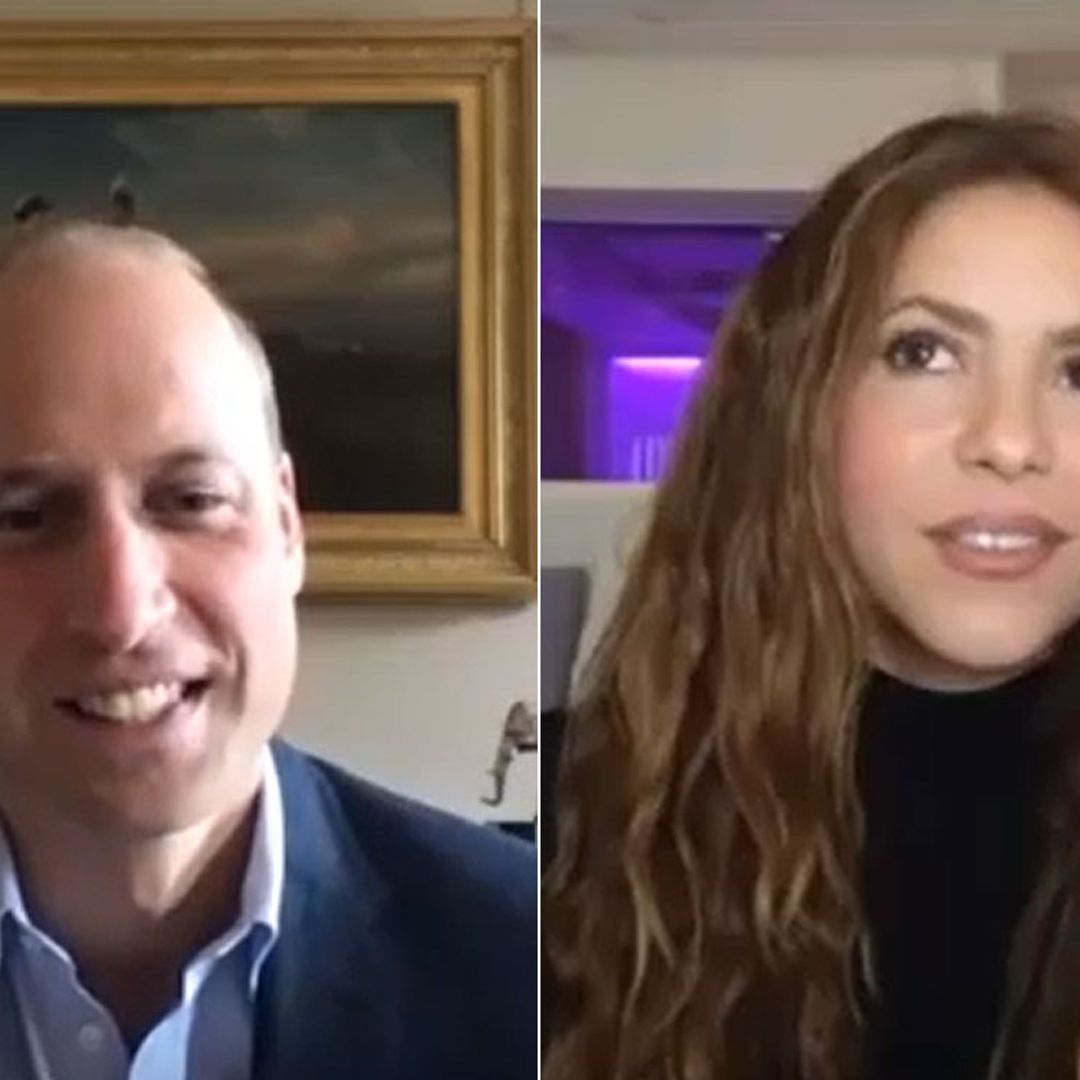 Los planes eco con sus hijos, la afición al skate... la animada charla de Shakira con el príncipe Guillermo