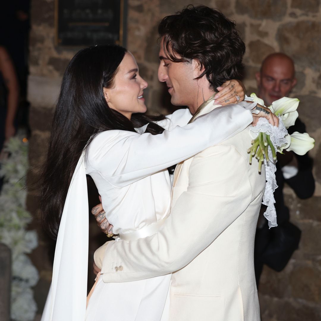 Las fotos de la boda de Dove Cameron y Damiano David en la Toscana: un escenario de ensueño y una novia que rompe con la tradición