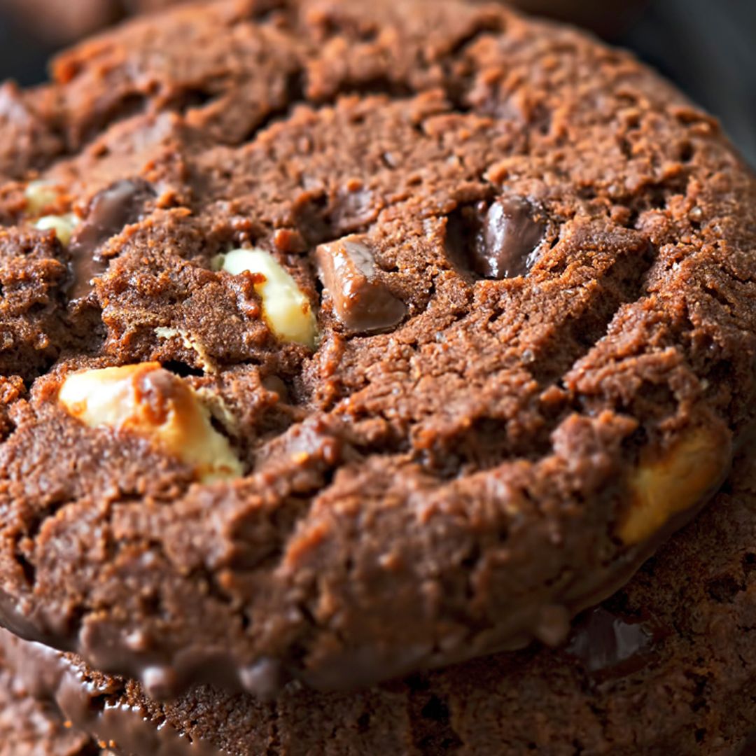 ‘Cookies’ de tres chocolates