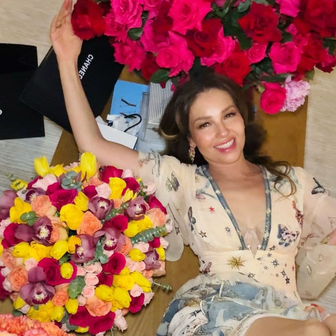 Thalía comparte vistazos de su festejo de cumpleaños, entre sorpresas y con la compañía de Lili Estefan