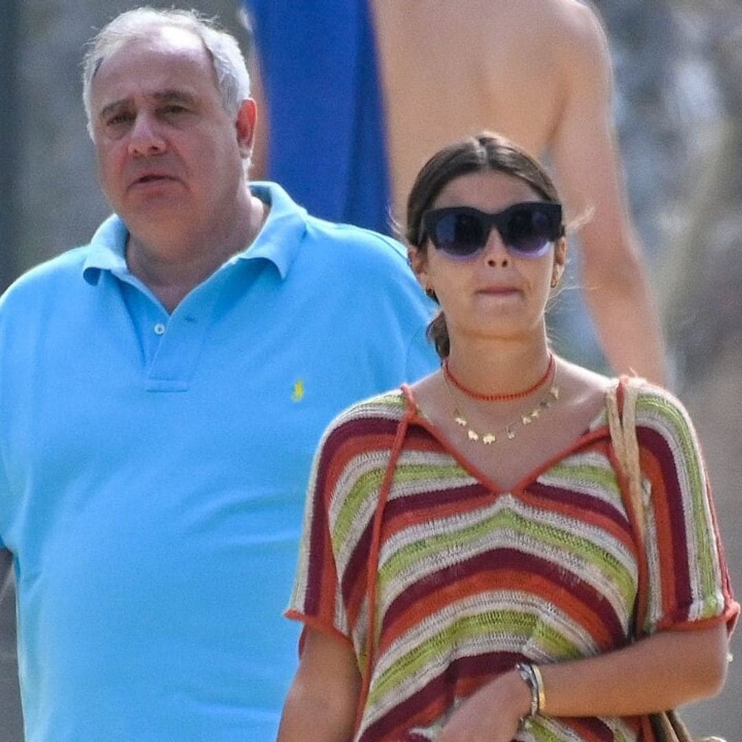 Tana Rivera, estilo en Marbella, en un almuerzo con su tío Fernando Martínez de Irujo