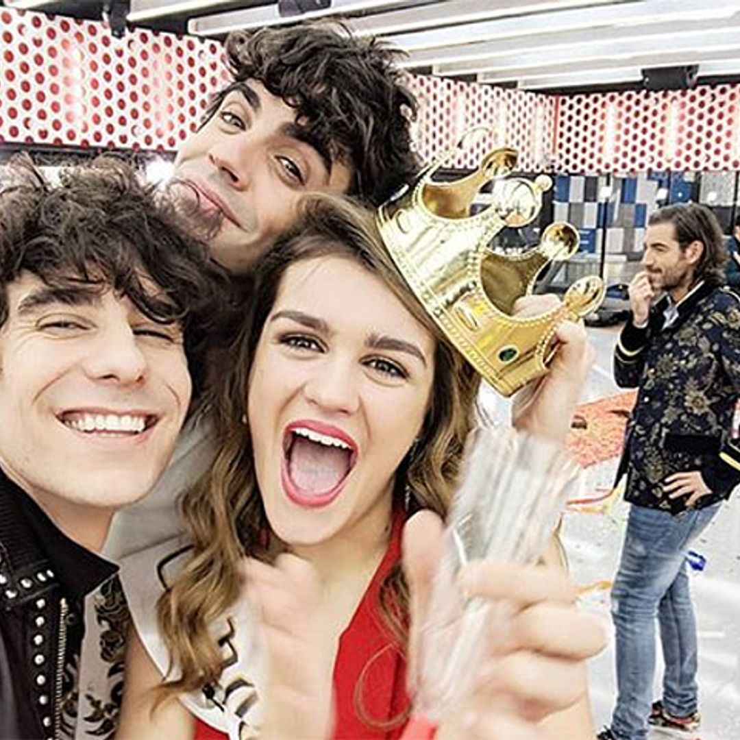 La declaración de amor de Amaia, un 'trending topic' mundial y... ¡todos se fueron de fiesta!