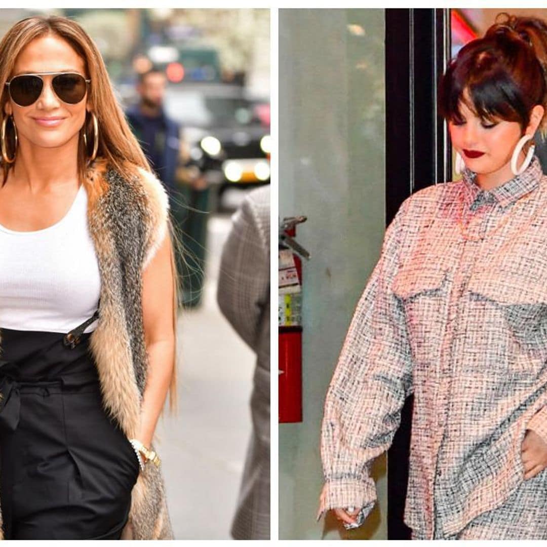 Jennifer Lopez y Selena Gomez: el accesorio que las une