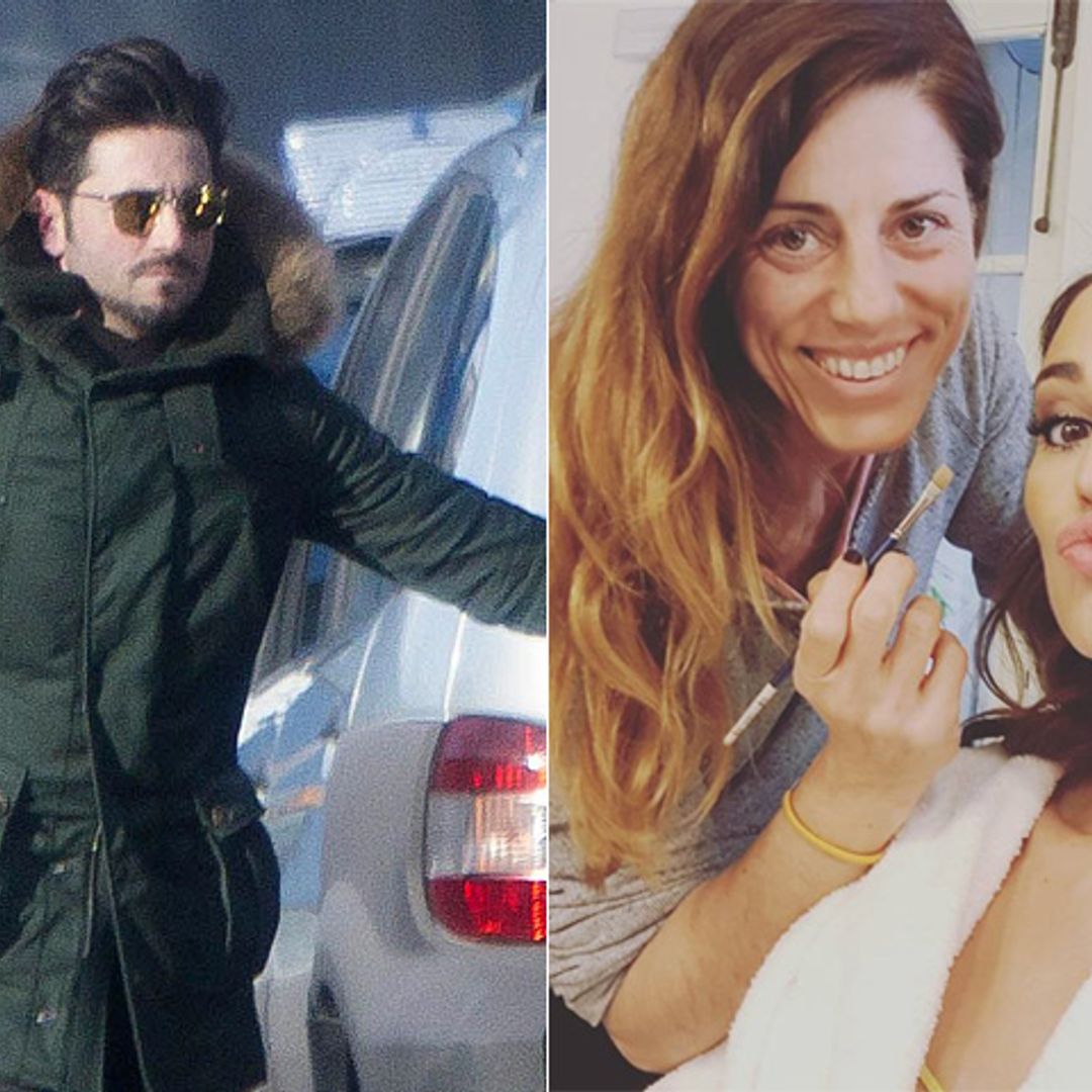 David Bustamante pasa la tarde con su 'pequeña amazona' mientras Paula Echevarría cumple con sus compromisos profesionales