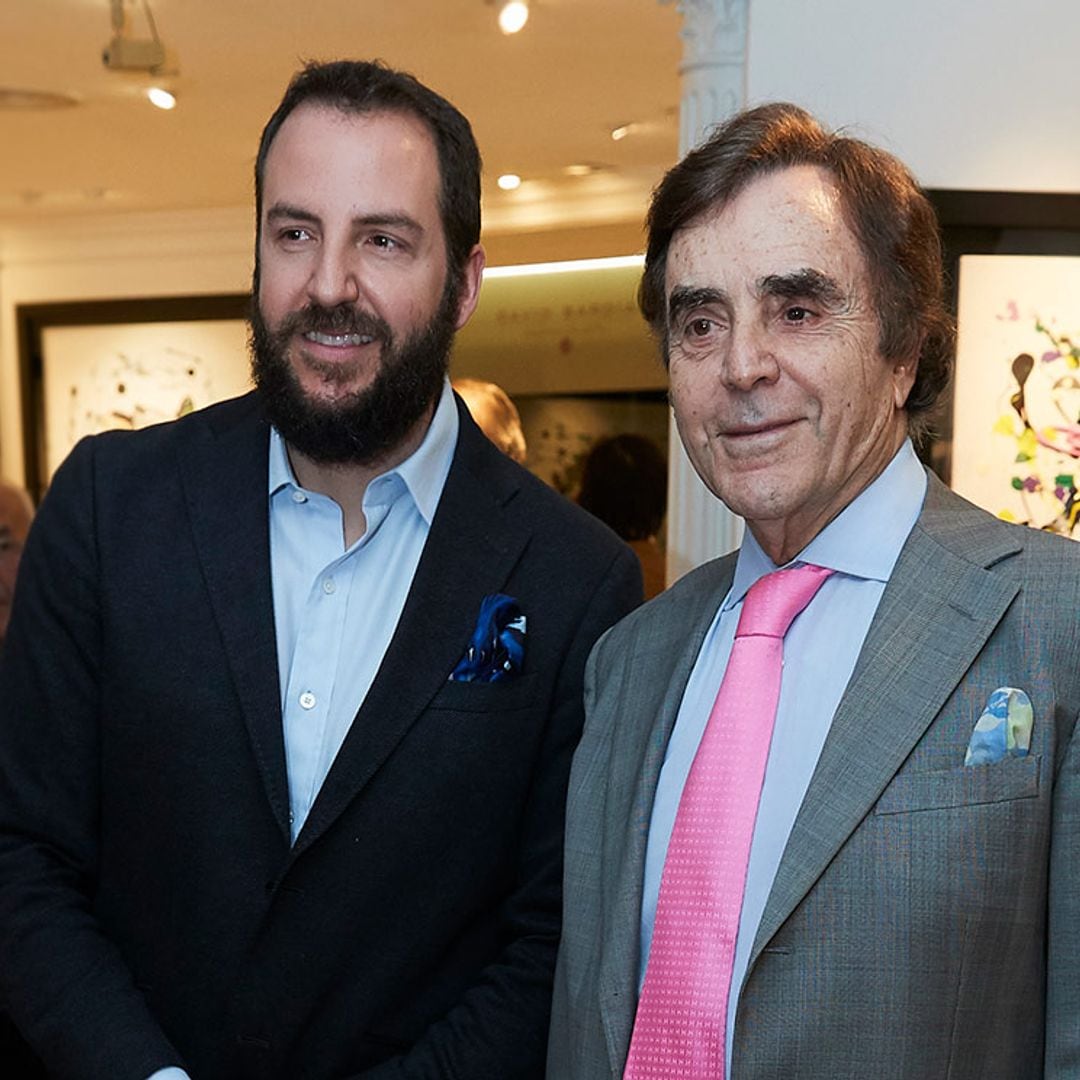 La boda de Borja y Blanca, vacaciones en familia... los grandes momentos que Manolo Segura vivió con su hijo