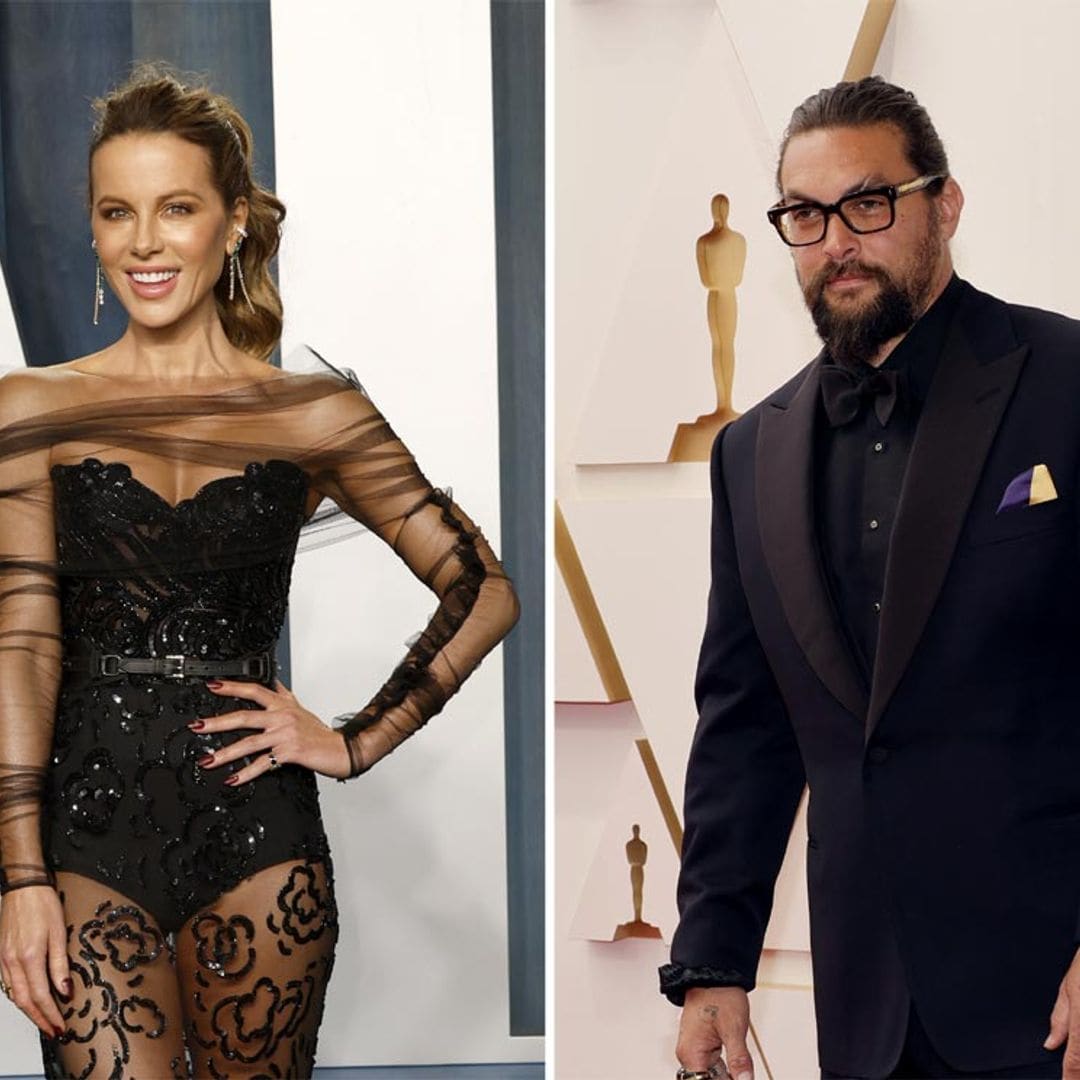 ¡Sorpresa! Jason Momoa y Kate Beckinsale, pillados en una de las fiestas de los Oscar