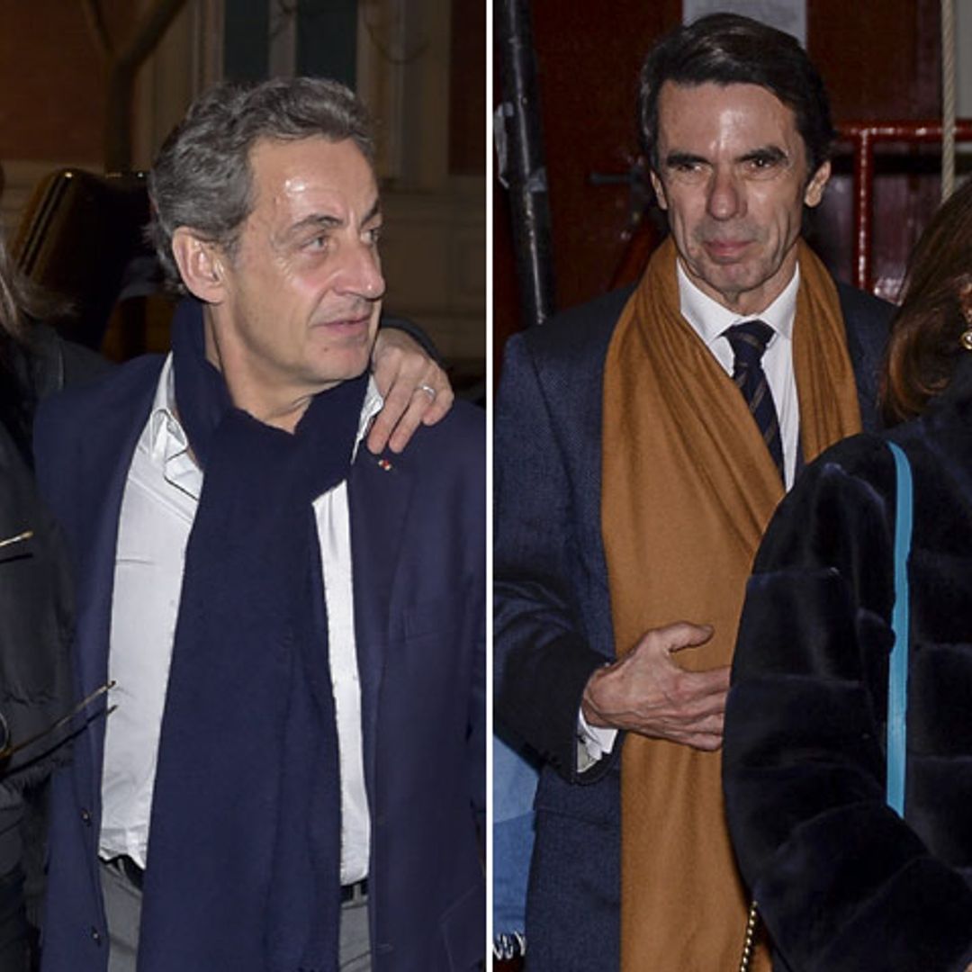 Nicolas Sarkozy, José María Aznar, Ana Botella... El concierto de Carla Bruni, una cumbre de políticos