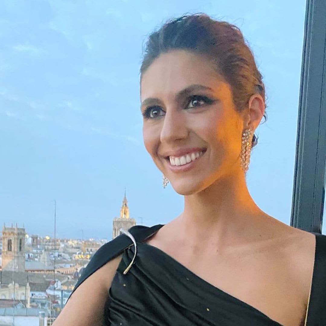 Un vestido único creado por ella misma: Ana Cristina Portillo nos cuenta todos los detalles de su look en los Goya