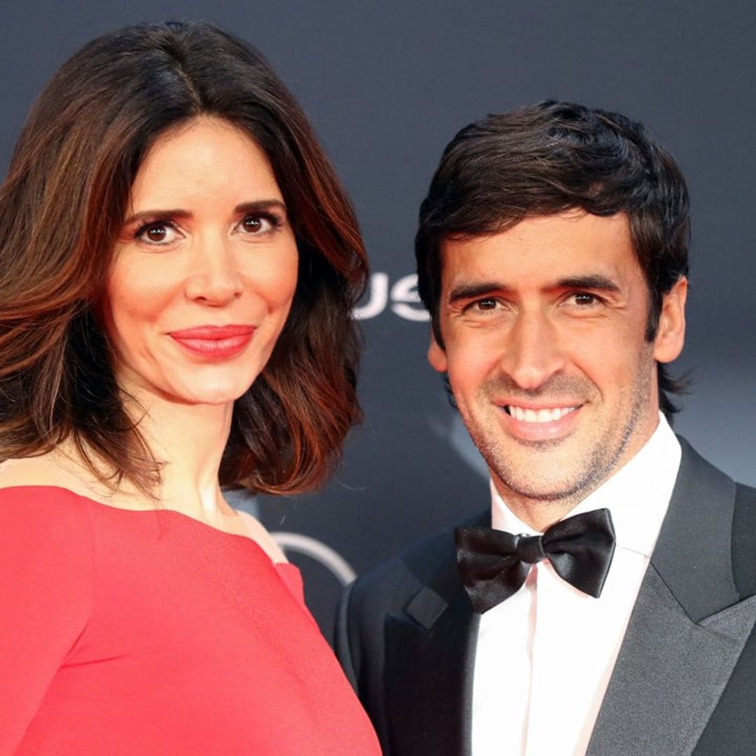 Raúl González y Mamen, la imagen de un matrimonio enamorado y una feliz familia numerosa