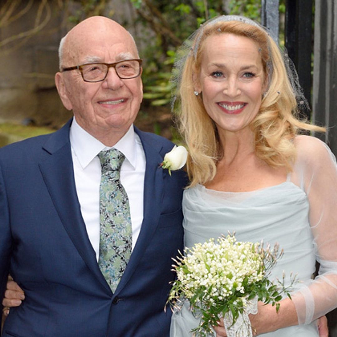 Todo lo que no vimos de la boda de Rupert Murdoch y Jerry Hall