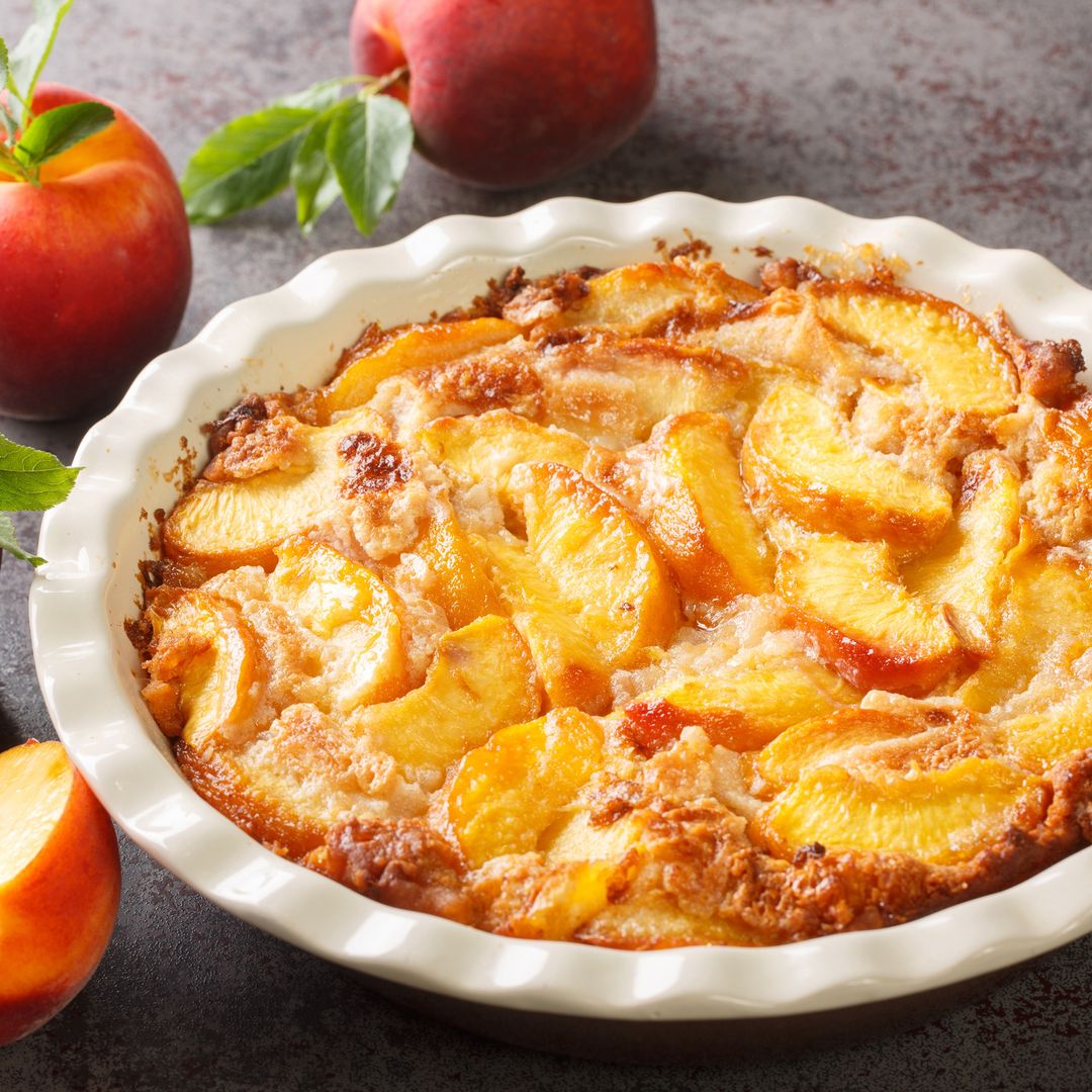 'Peach cobbler': cómo hacer este postre típico de EE. UU. con melocotones de temporada