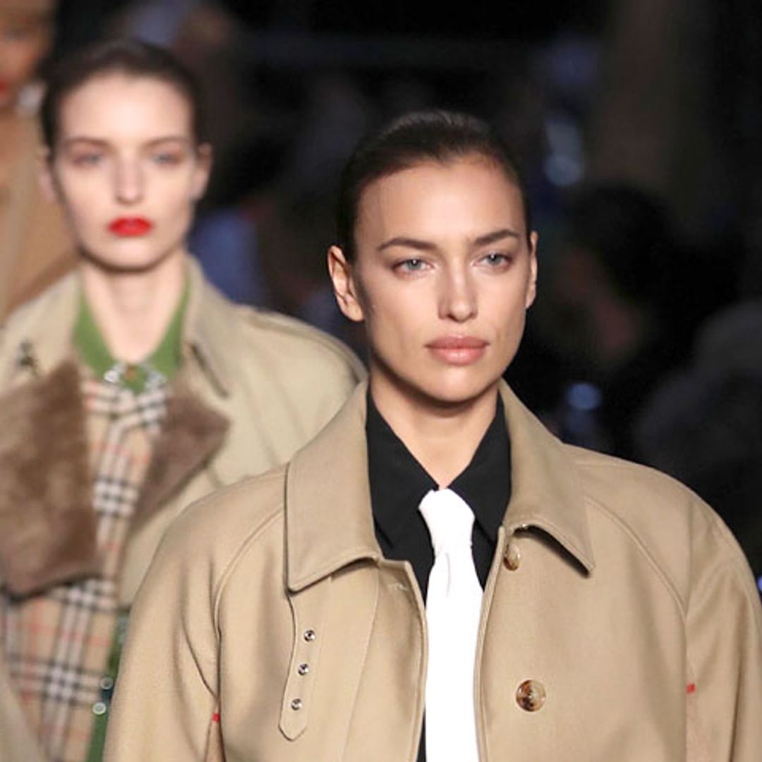 Irina Shayk, musa del nuevo 'British' de Riccardo Tisci para Burberry