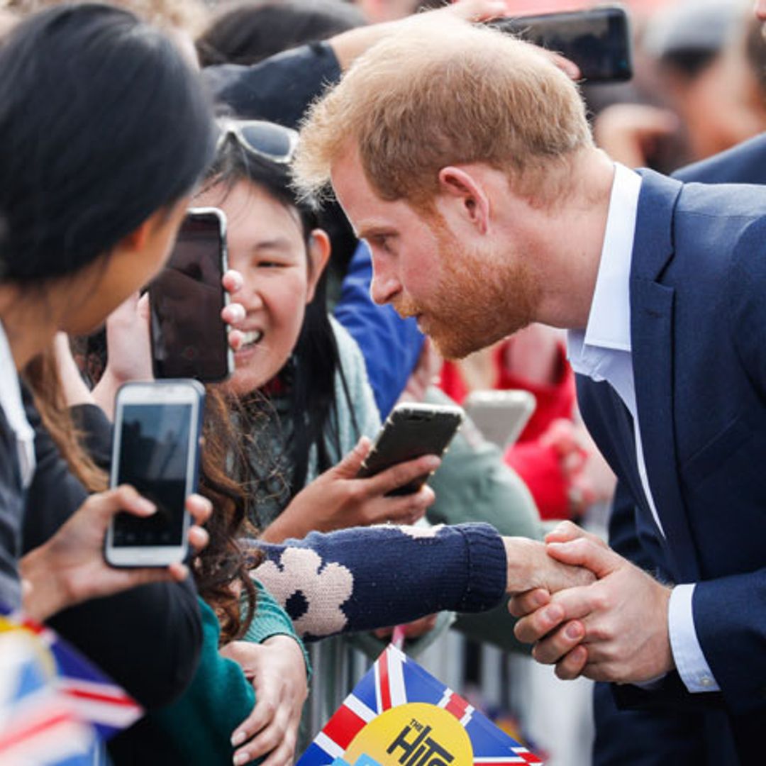 Las sentidas palabras del príncipe Harry a un niño que perdió a su madre