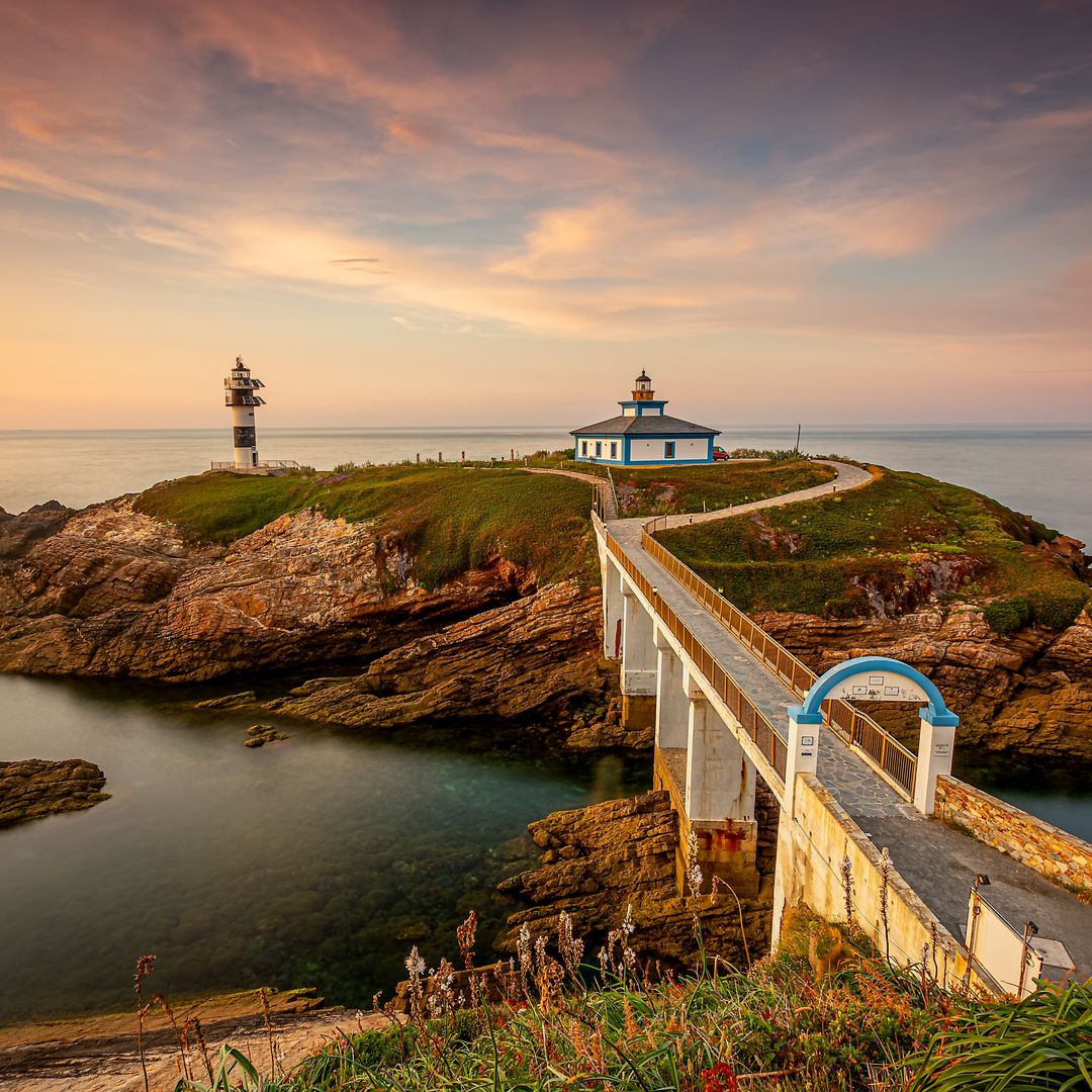 Faro de Isla Pancha, Ribadeo, Galicia