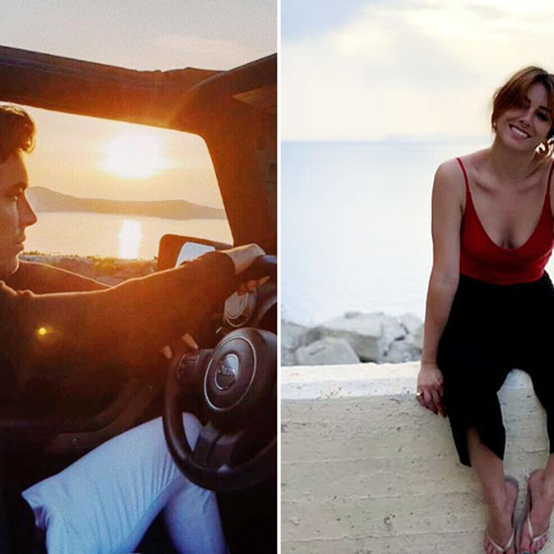 Blanca Suárez y Mario Casas se van de escapada a Santorini