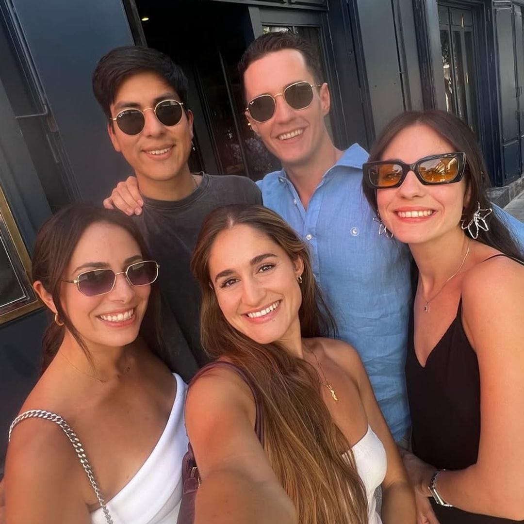 El hijo de Carmen Morales y su novia se conocieron a través de amigos comunes