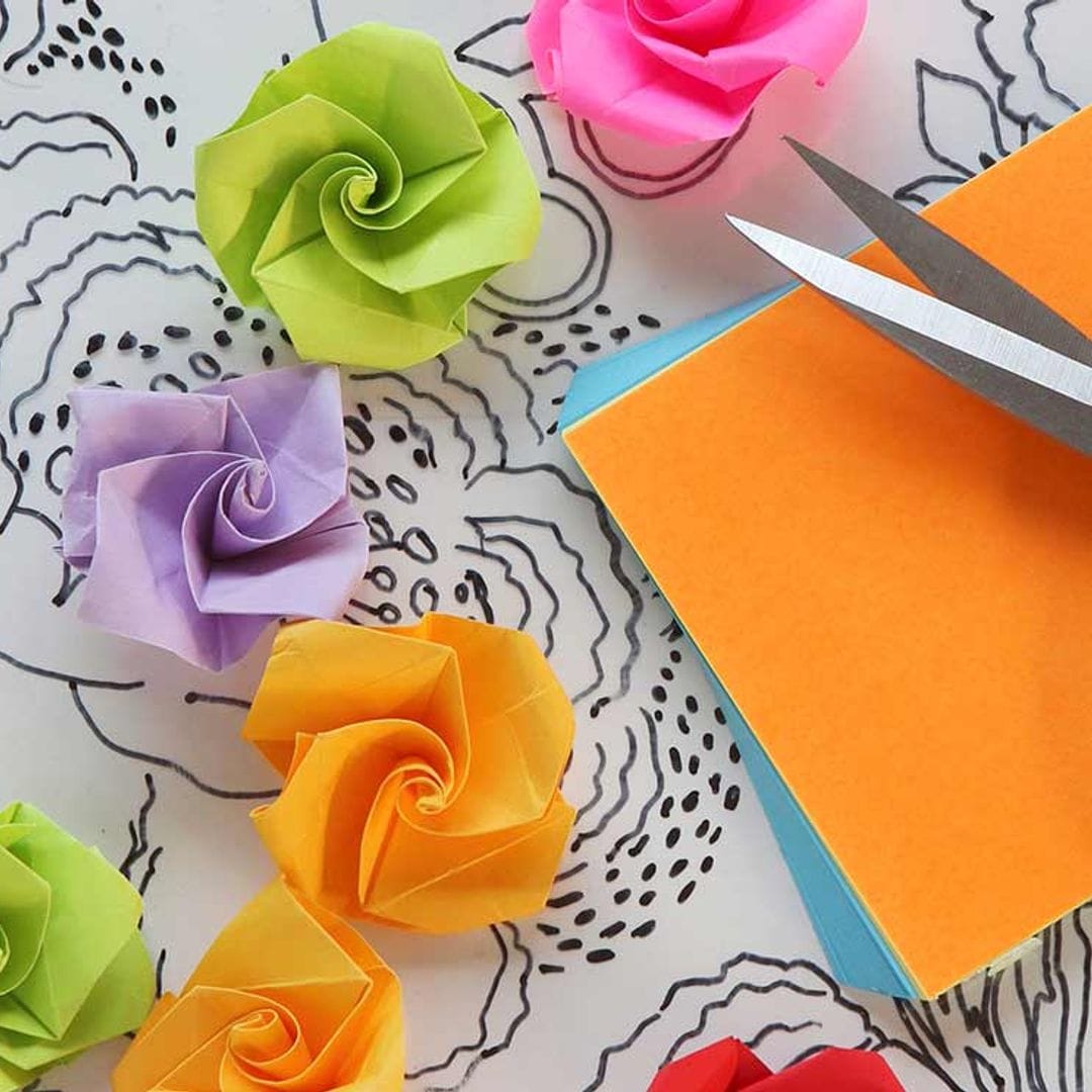 Esta primavera sé más sostenible decorando con flores de papel