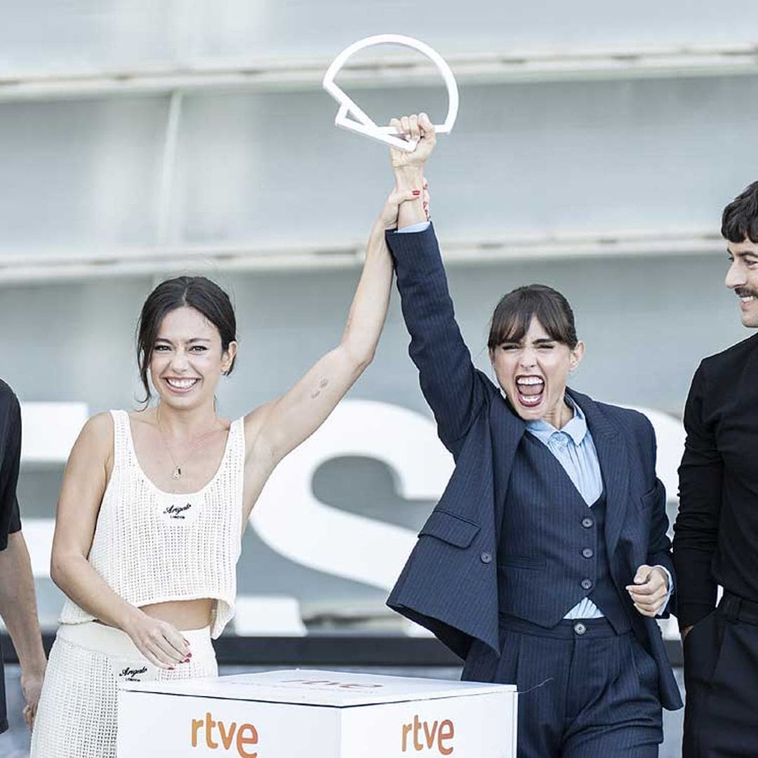 Grandes estrellas del cine español se congregan en el Festival de San Sebastián en la presentación de 'Historias para no contar'