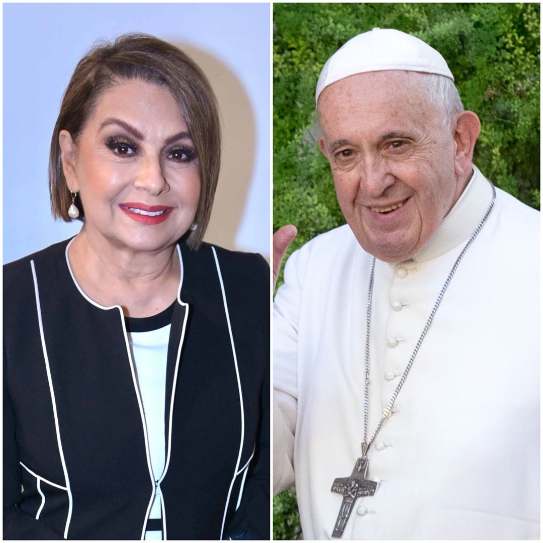 La periodista María Antonieta Collins llora al recordar el mensaje que le envió el Papa Francisco