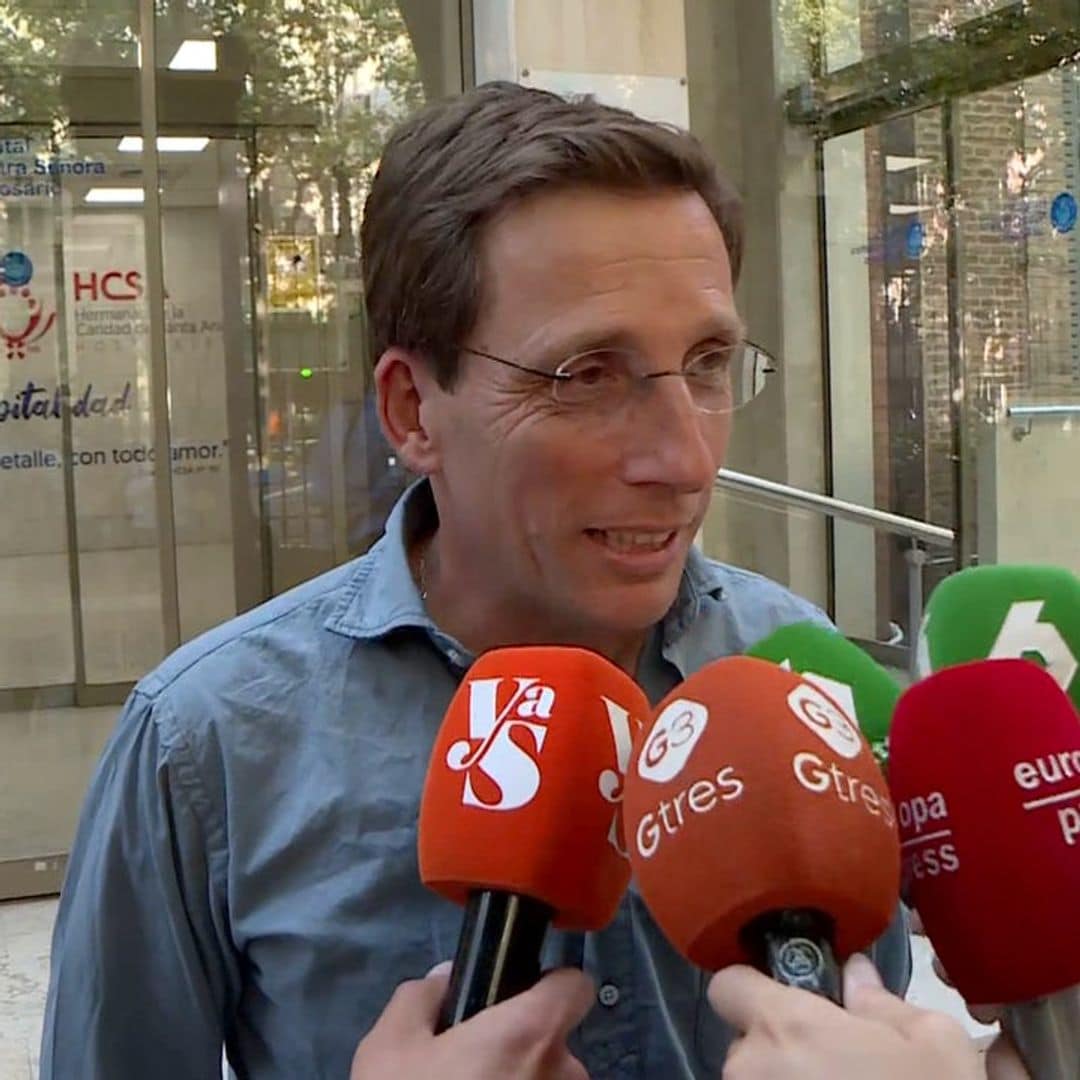Primeras palabras de Martínez-Almeida tras ser padre: "No se puede describir con palabras la emoción que uno siente"