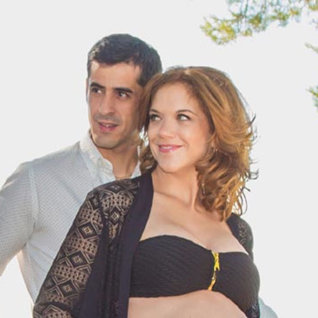Víctor Janeiro y Beatriz Trapote, padres de su primer hijo