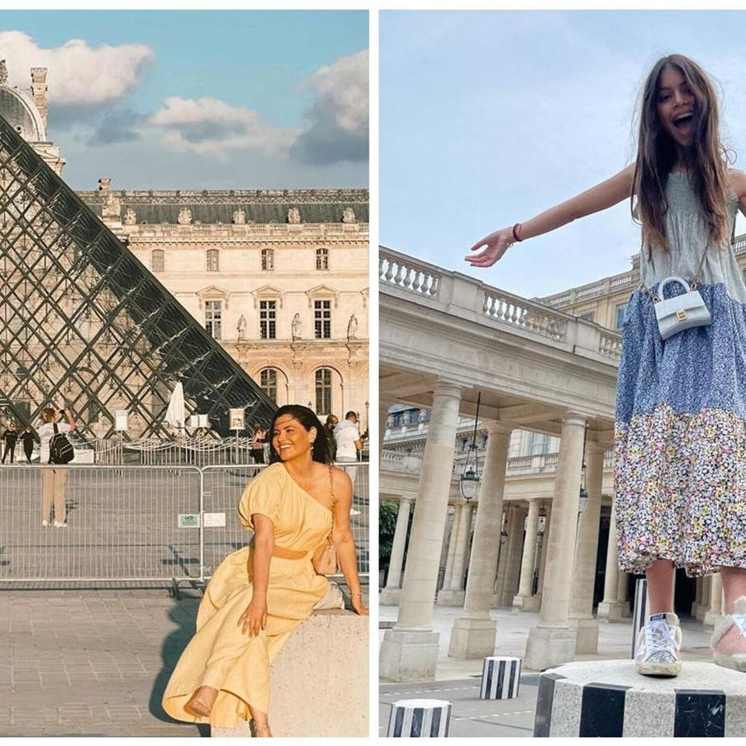 Chiquinquirá Delgado disfruta de París con su hija Carlota, su compañera de viajes