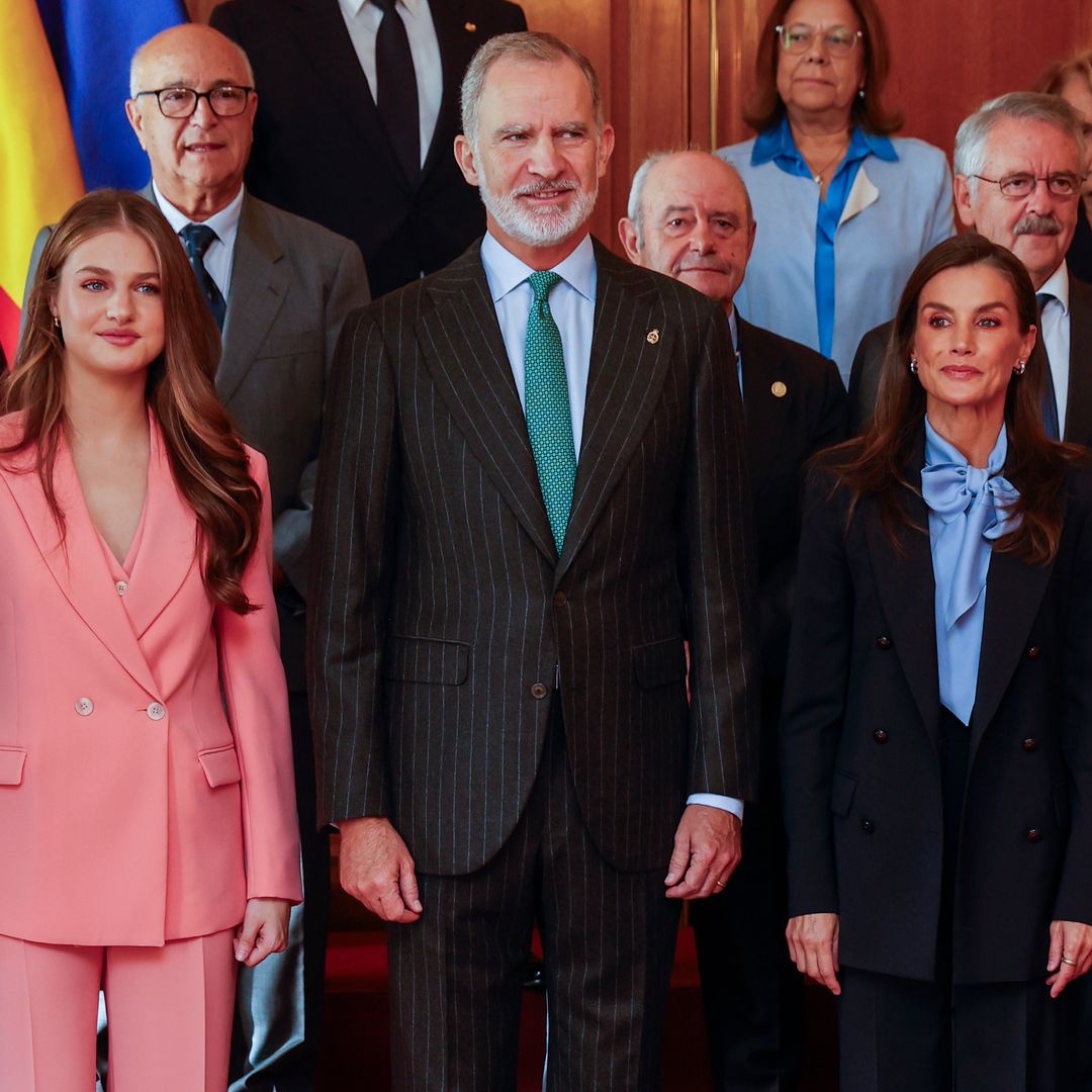 EN DIRECTO: la princesa Leonor arranca las audiencias previas junto a los Reyes y la infanta Sofía