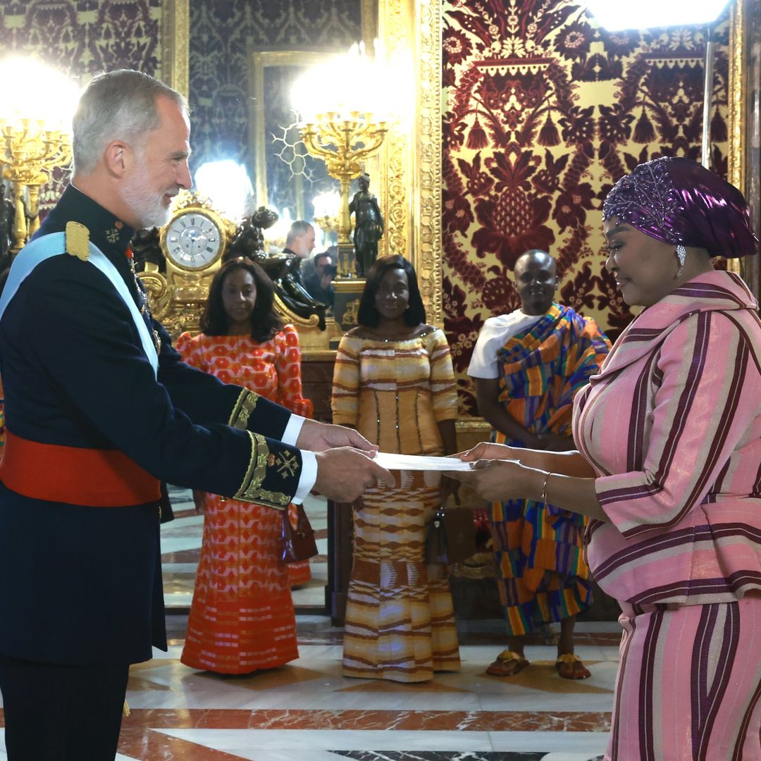 Quién es la nueva embajadora de Ghana en España, recibida por Felipe VI: actriz, modelo y esposa de un exfutbolista