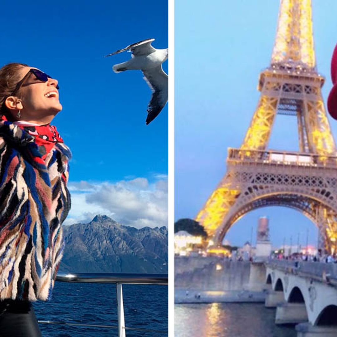 ¡Desde la soltería! Así disfruta Geraldine Bazán de sus increíbles viajes por el mundo