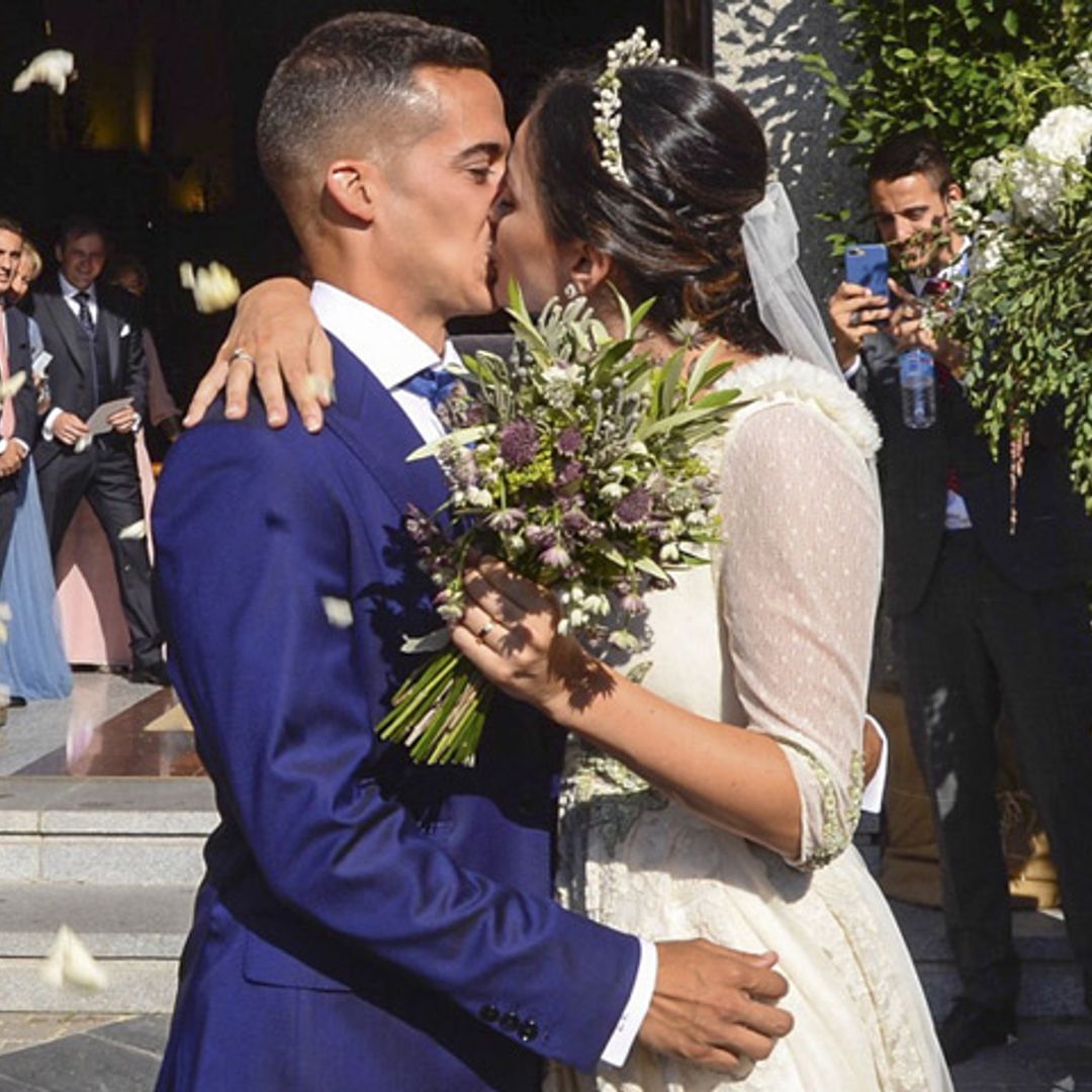 Lucas Vázquez y Macarena Rodríguez se dan el 'sí, quiero' en Madrid