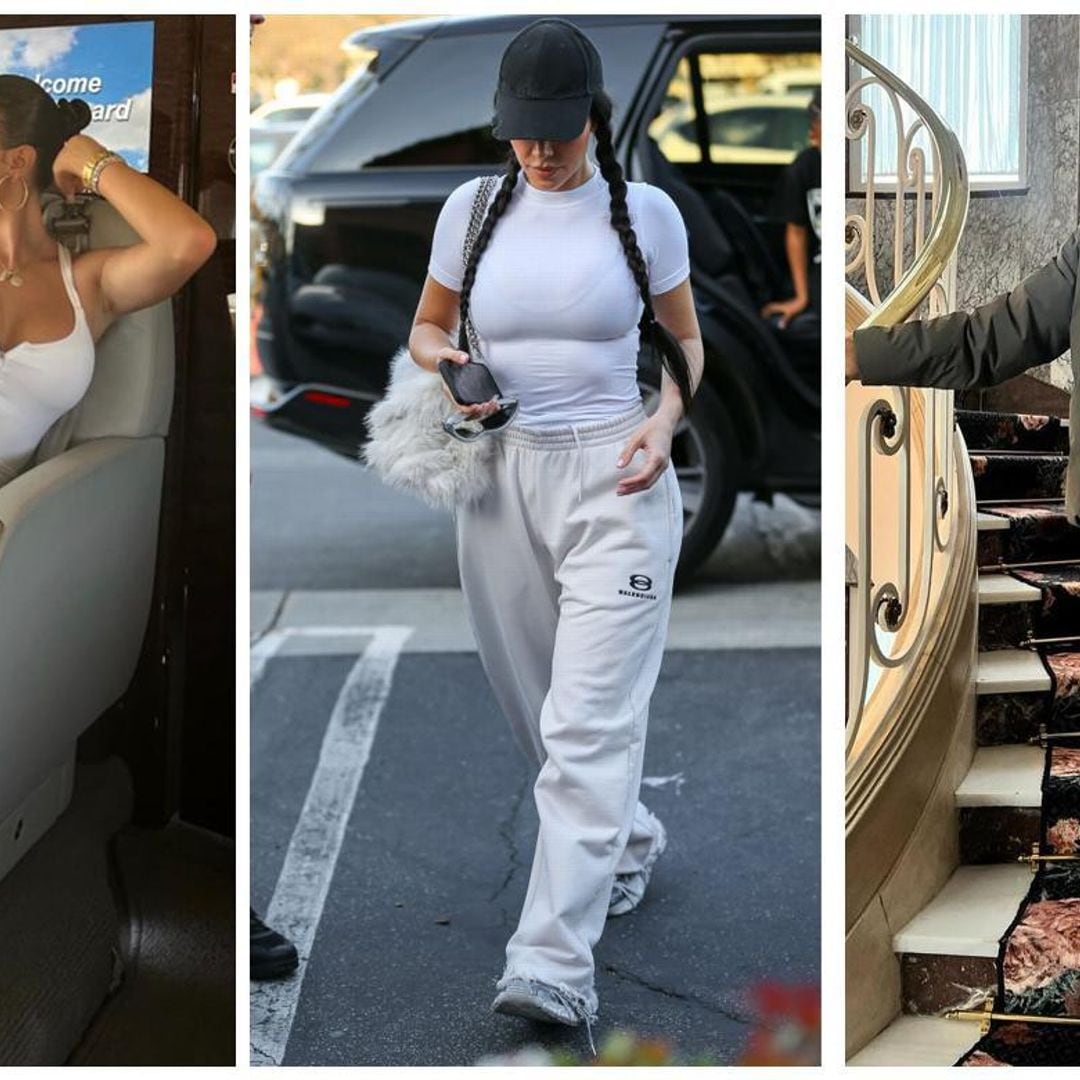 Este es el mejor uniforme para viajar según Eva Longoria, Kim Kardashian y Georgina Rodríguez