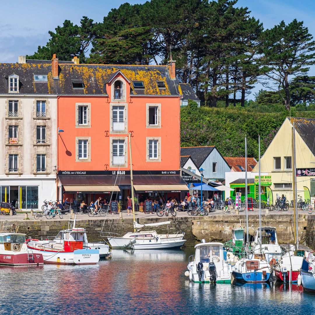 Port Tudy, Isla Groix, Bretaña, Francia 
