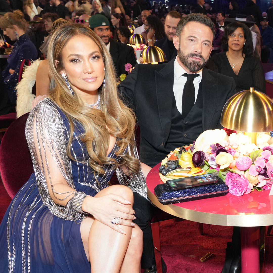 Jennifer Lopez y Ben Affleck en los premios Grammy 2023