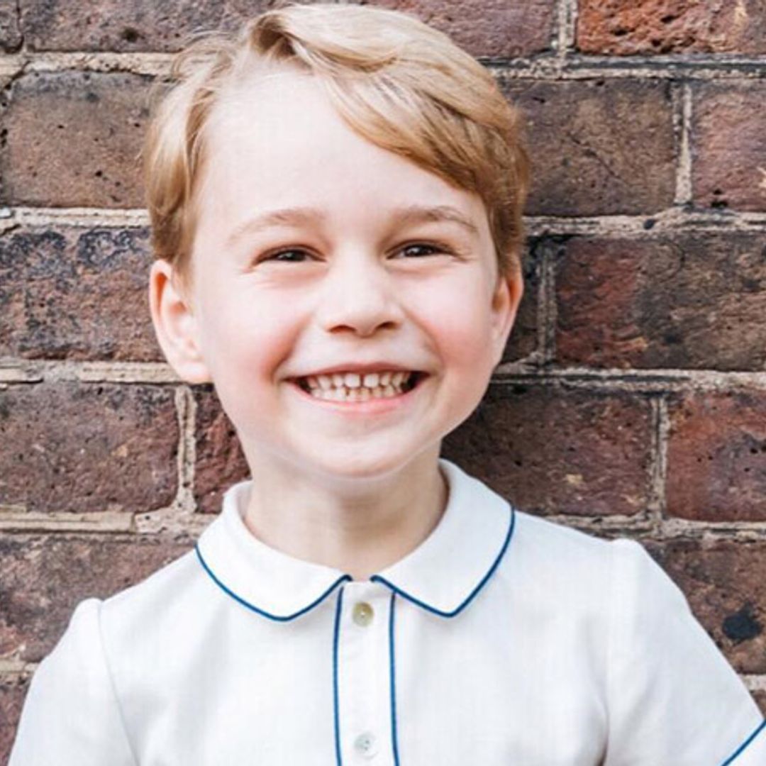 ¡Todo un hombrecito! Así posa el príncipe George de Cambridge por su quinto cumpleaños