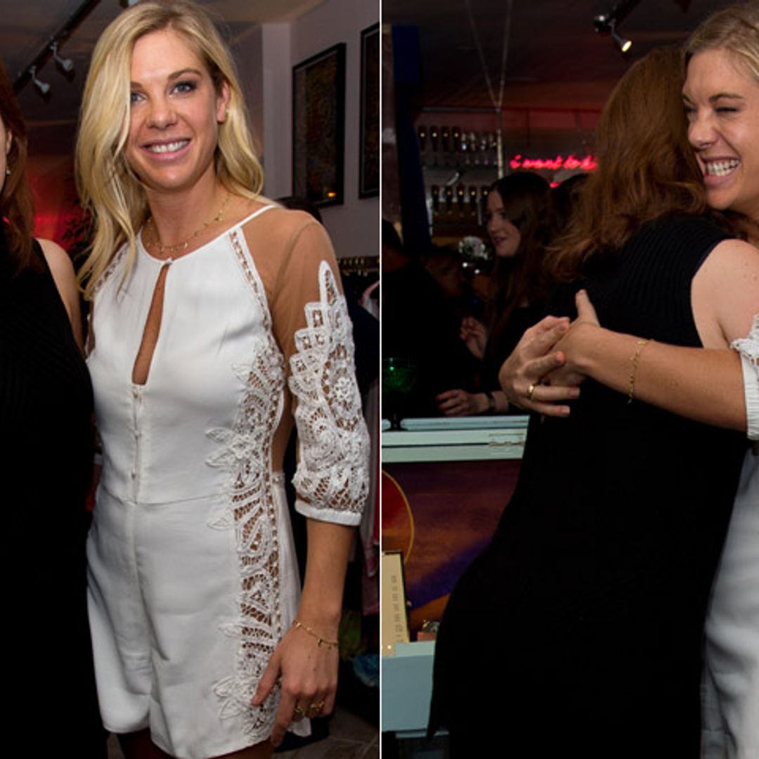 El efusivo reencuentro de Eugenia de York con la 'ex' del príncipe Harry