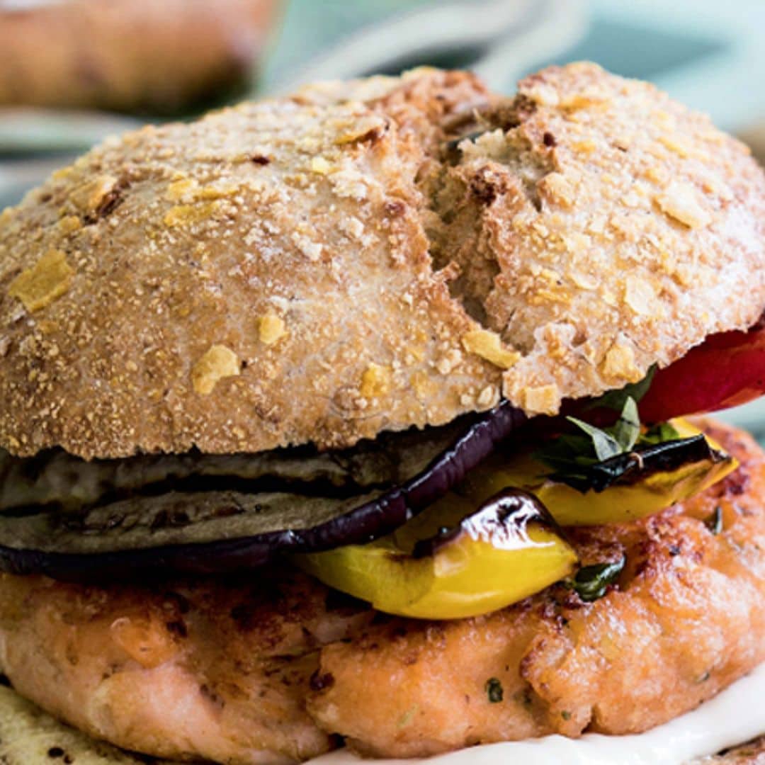 Cinco hamburguesas caseras con sabor a mar