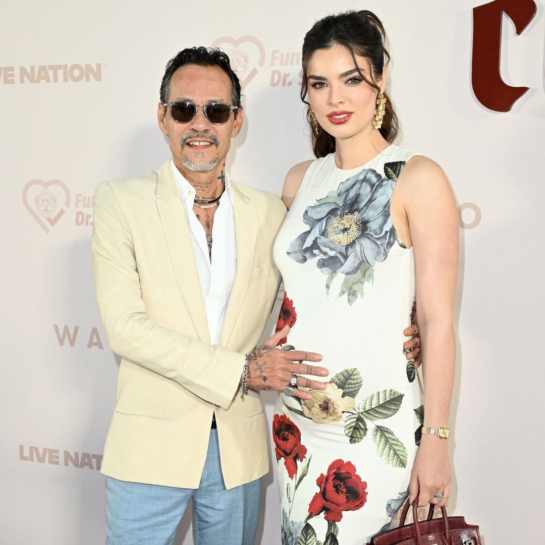 Marc Anthony y Nadia Ferreira reciben a su segunda hija; revelan su nombre y la primera foto en familia