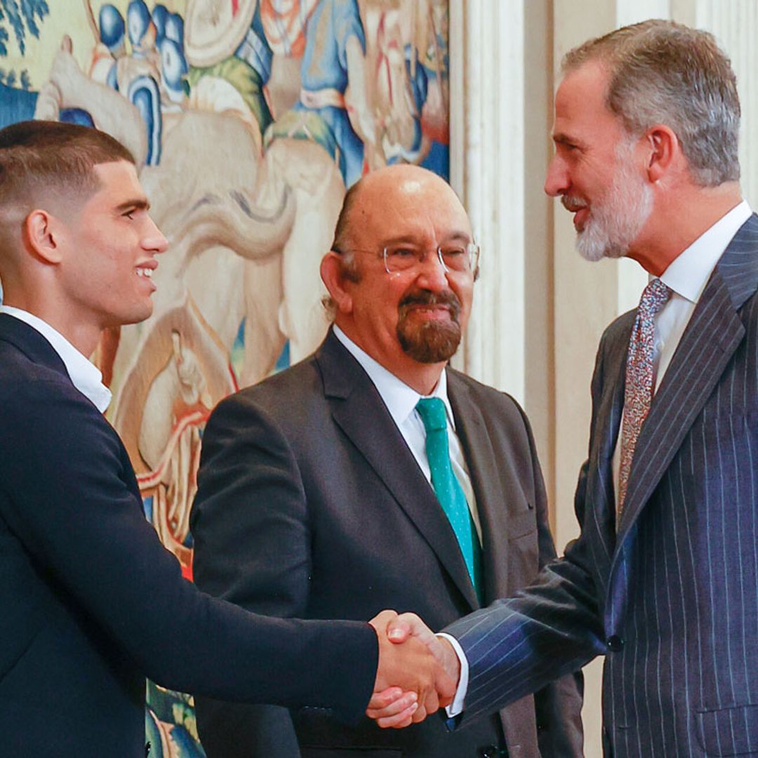El divertido comentario que ha hecho el Rey a Carlos Alcaraz: 'Cuidado con las nuevas generaciones'