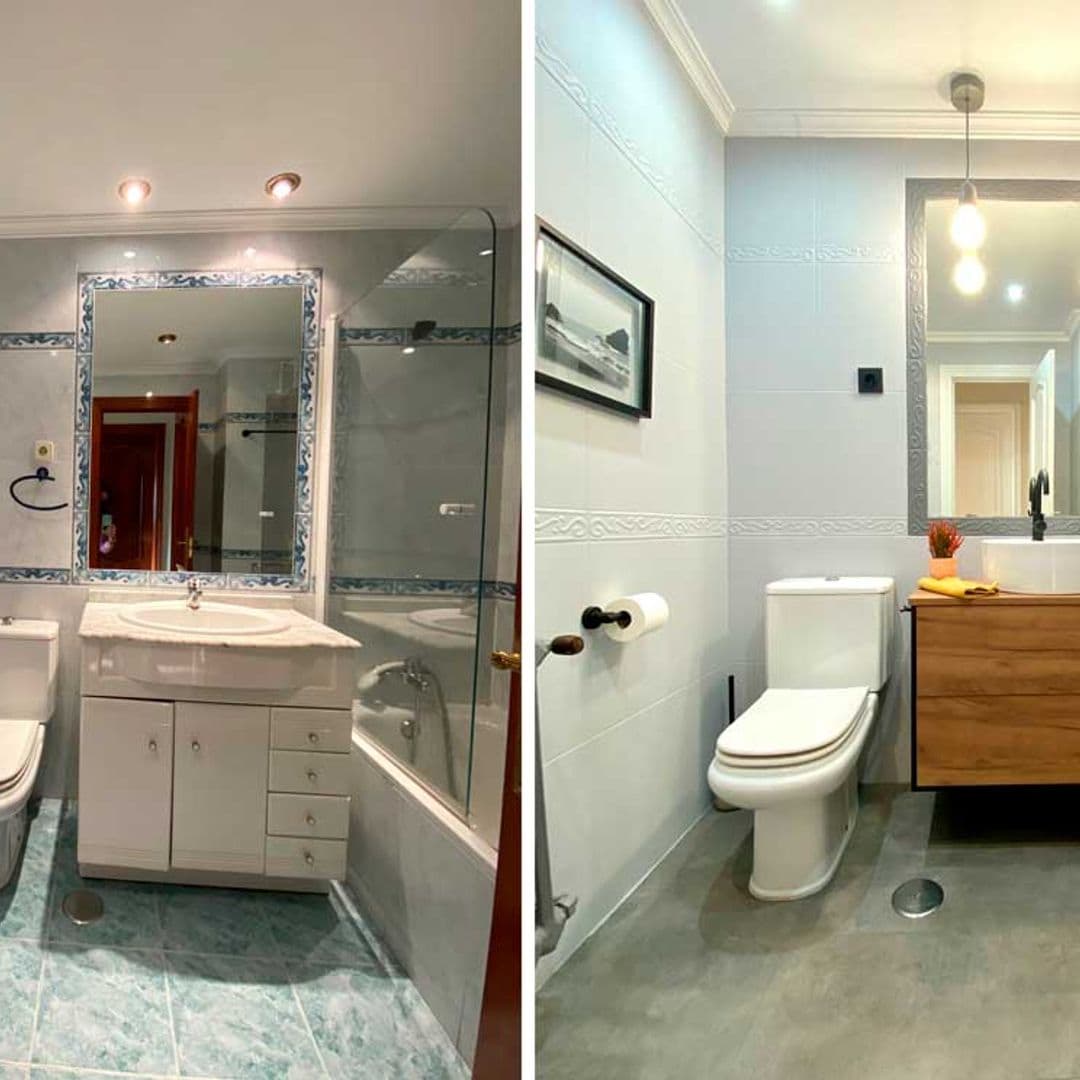 ¡Cambia tu baño sin reforma! Mira el 'antes y después' de estos ejemplos reales