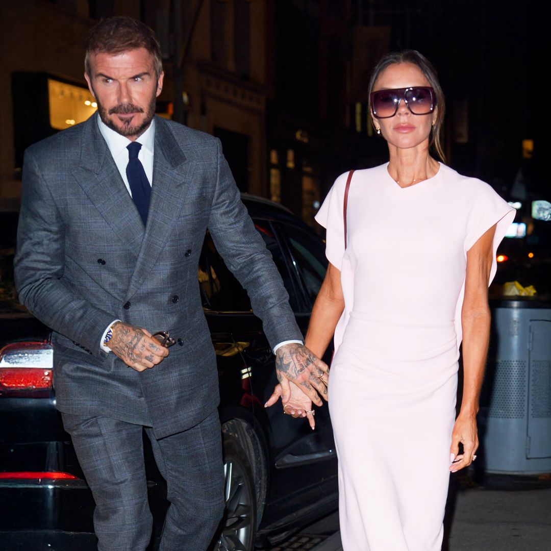 Victoria Beckham impactan en Nueva York de lo más románticos