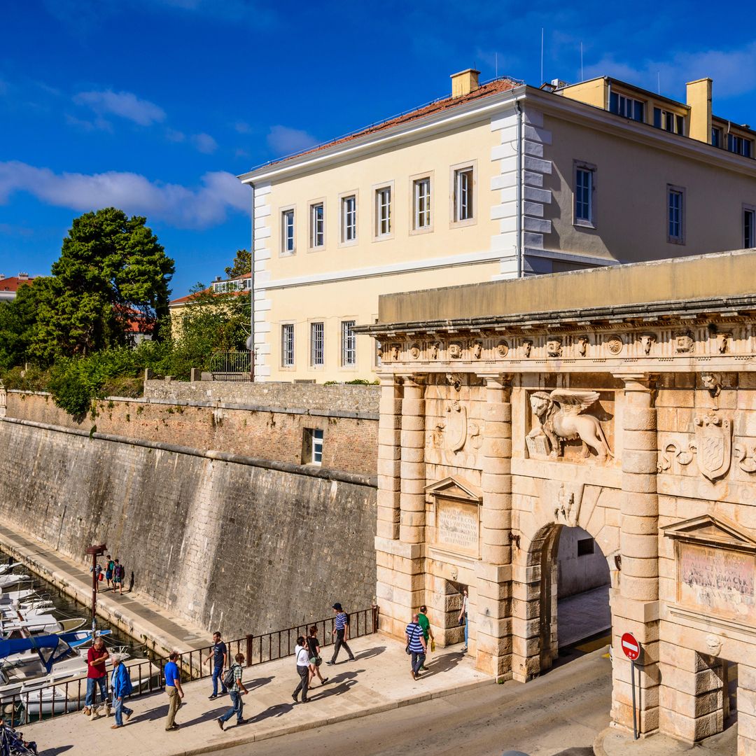 Puerta de Tierra y muralla de Zadar, Croacia, Unesco