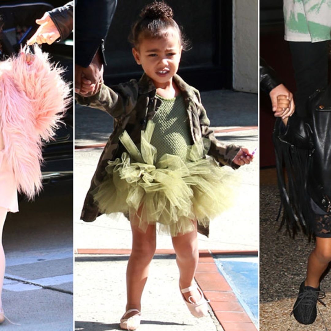 El exclusivo armario 'fashion' de la hija de Kim Kardashian