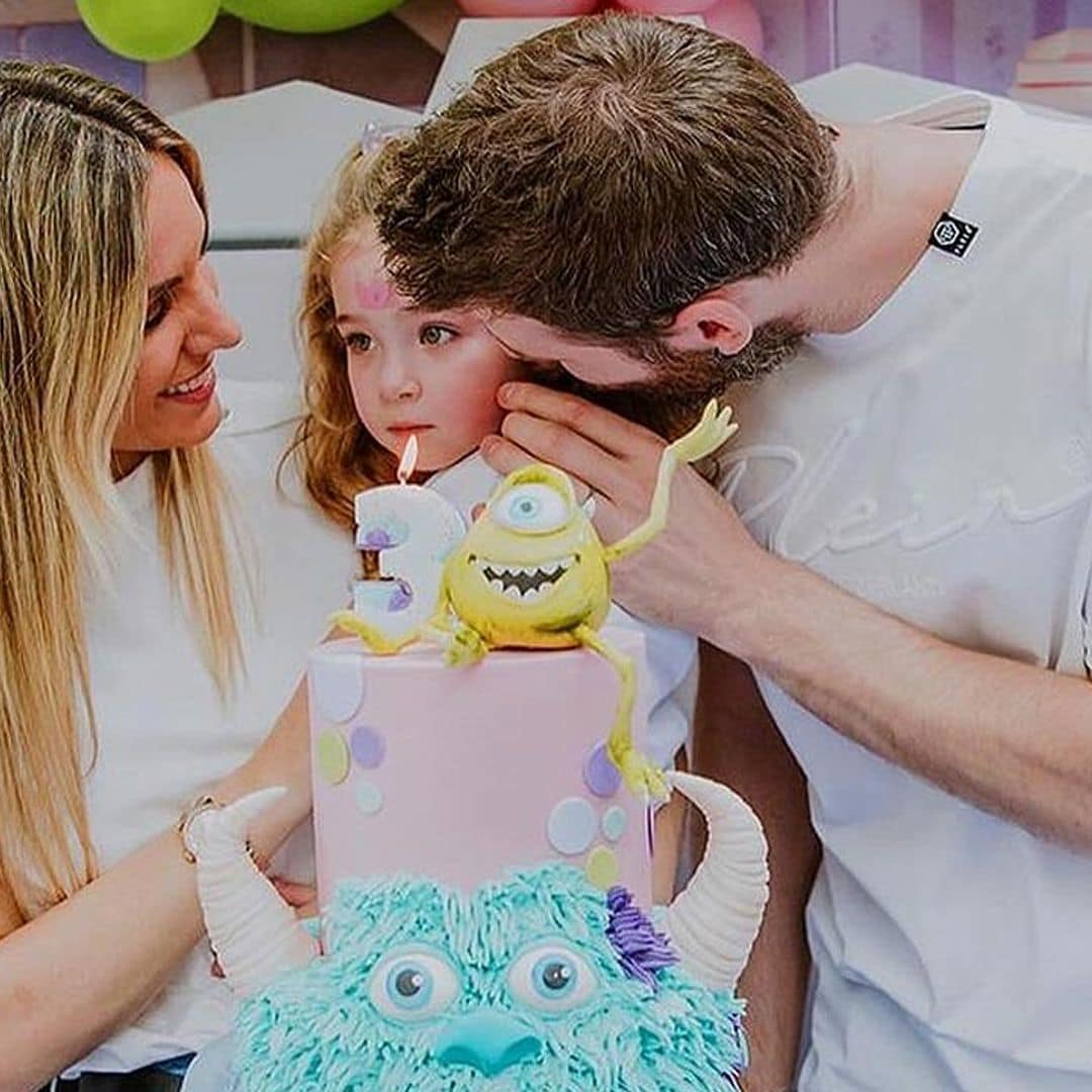 Así ha cambiado Yanay, hija de Edurne y David de Gea, que acaba de cumplir tres años