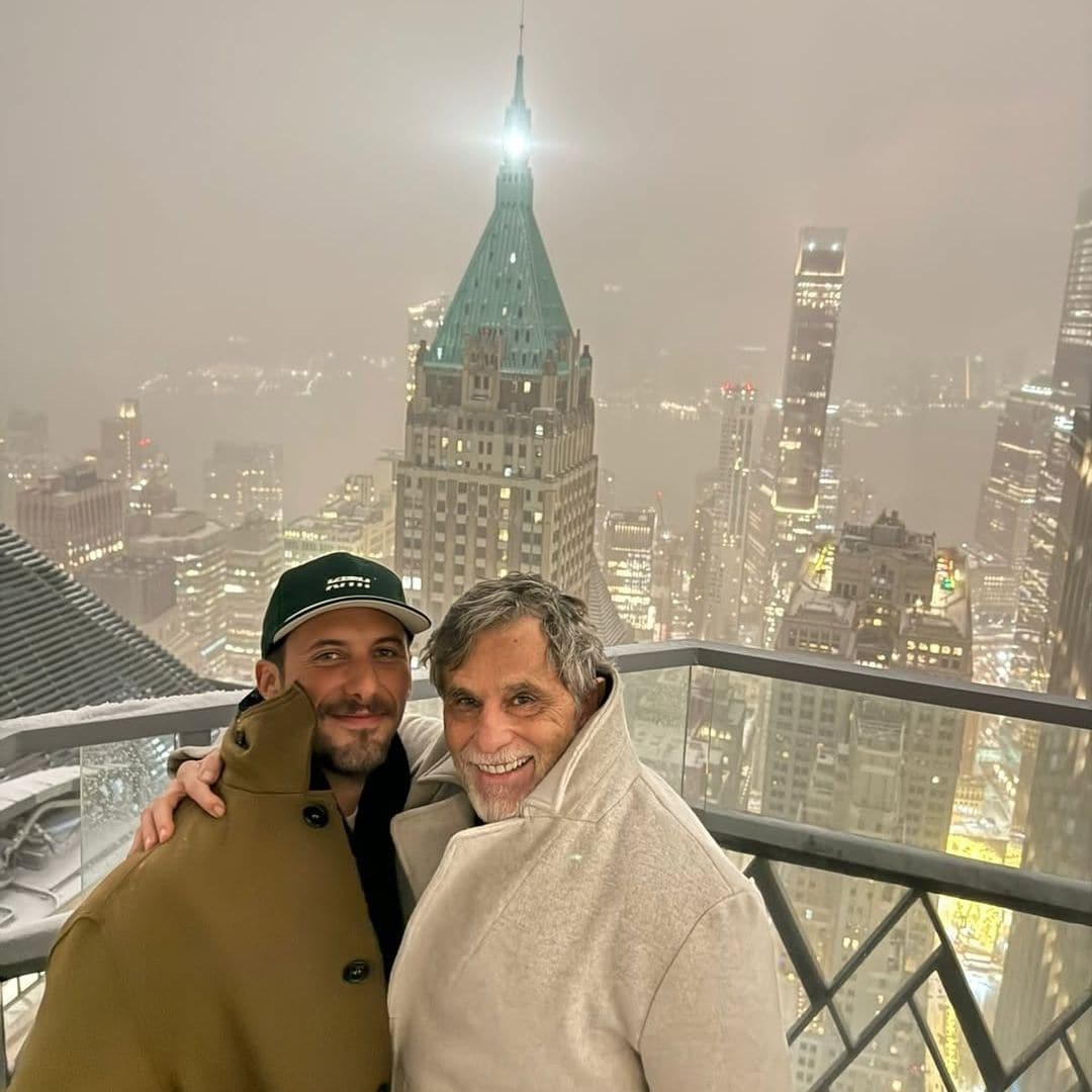 Humberto Zurita se divierte con sus hijos en Nueva York