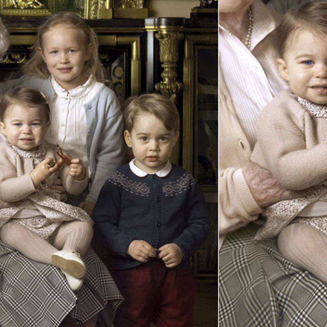 Charlotte y George de Cambridge, moda española para un retrato histórico