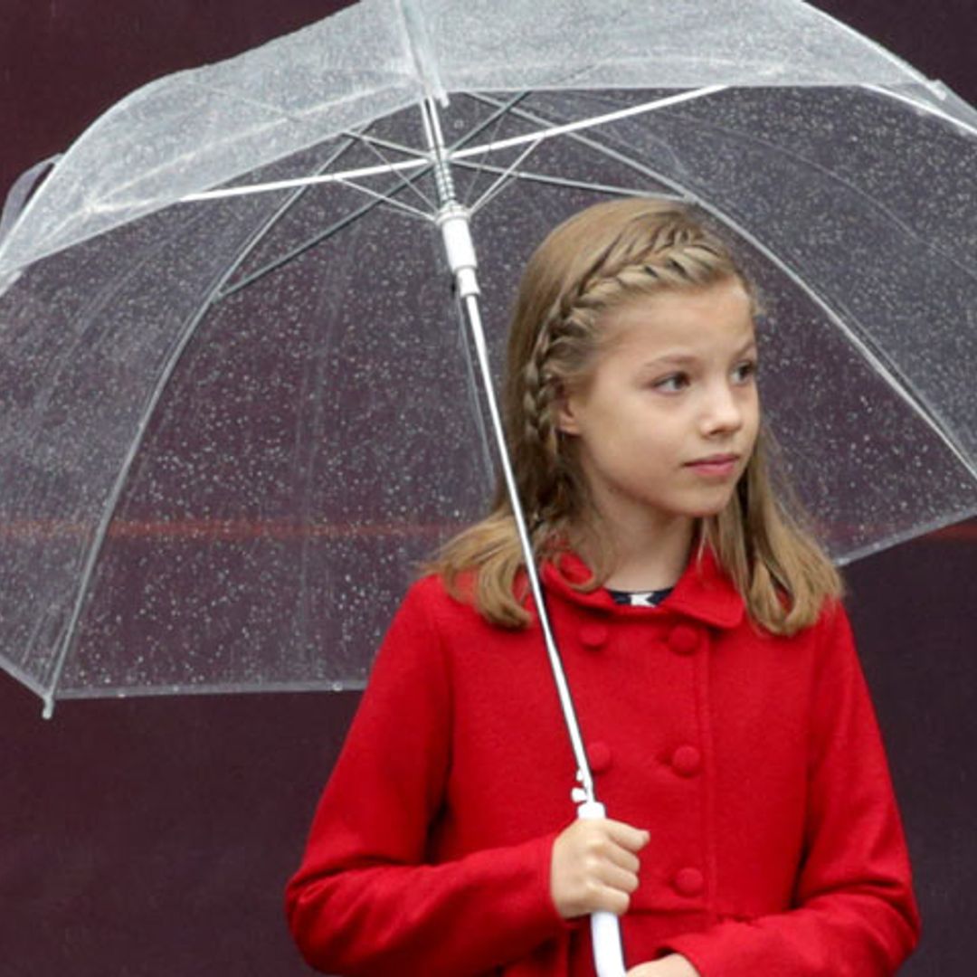 El guiño de la infanta Sofía a su abuelo